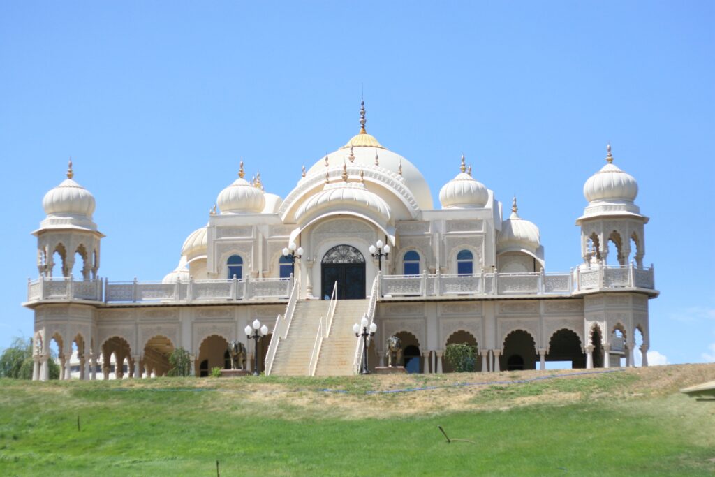Radha Krishna Temple Exterior